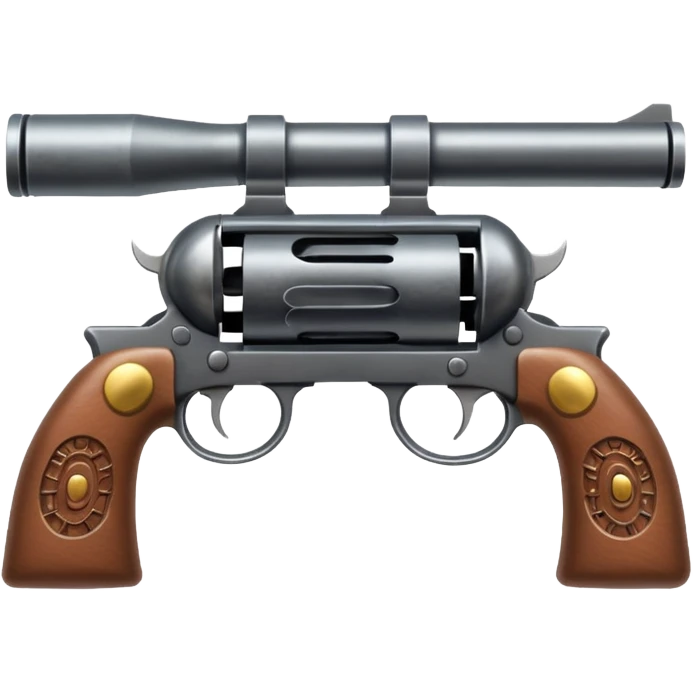 Double barrel gun emoji