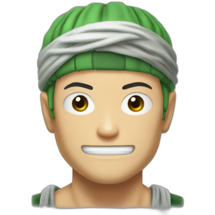 Zoro one piece emoji