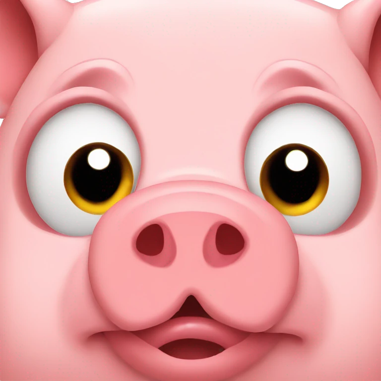 Pig possesed emoji