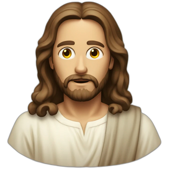 Jesus defeated the devil emoji