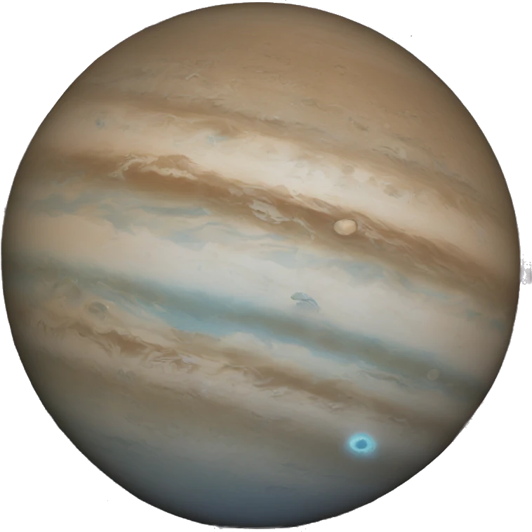 Planet Neptune in reality.  emoji