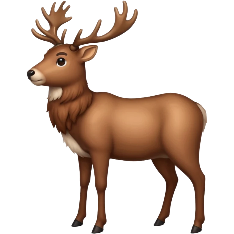 reindeer emoji