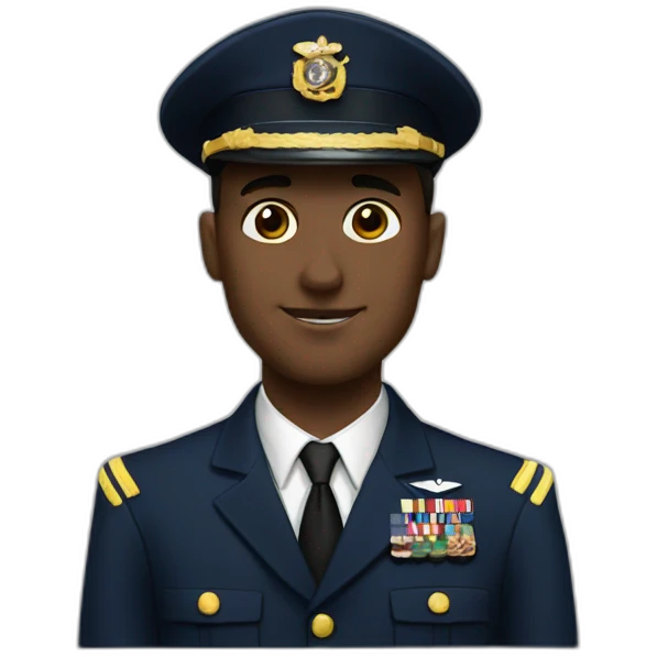 Navy officer captain emoji