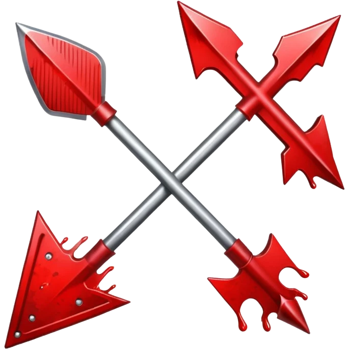 share arrow blood emoji