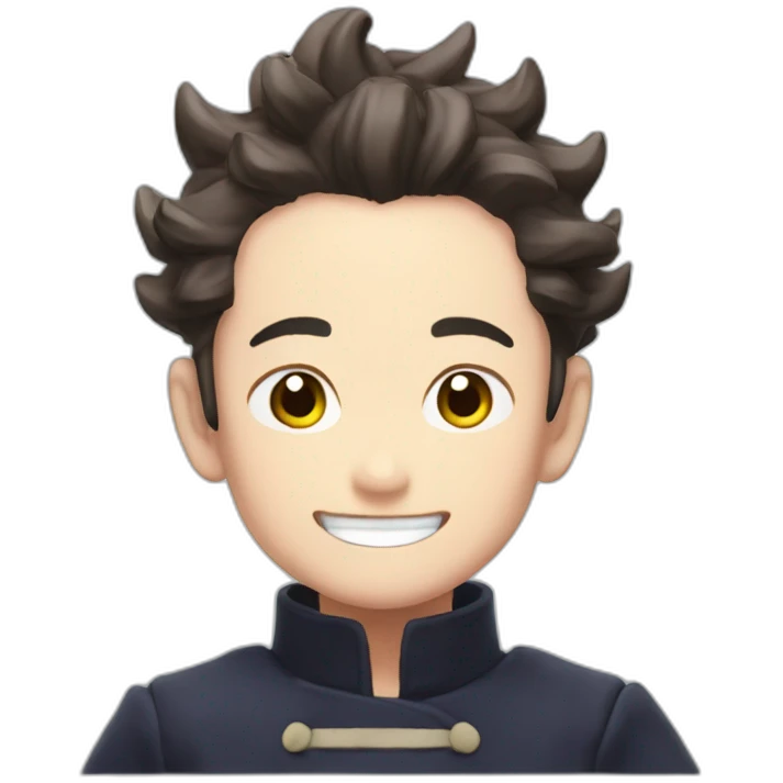 Tanjiro Kamado happy emoji