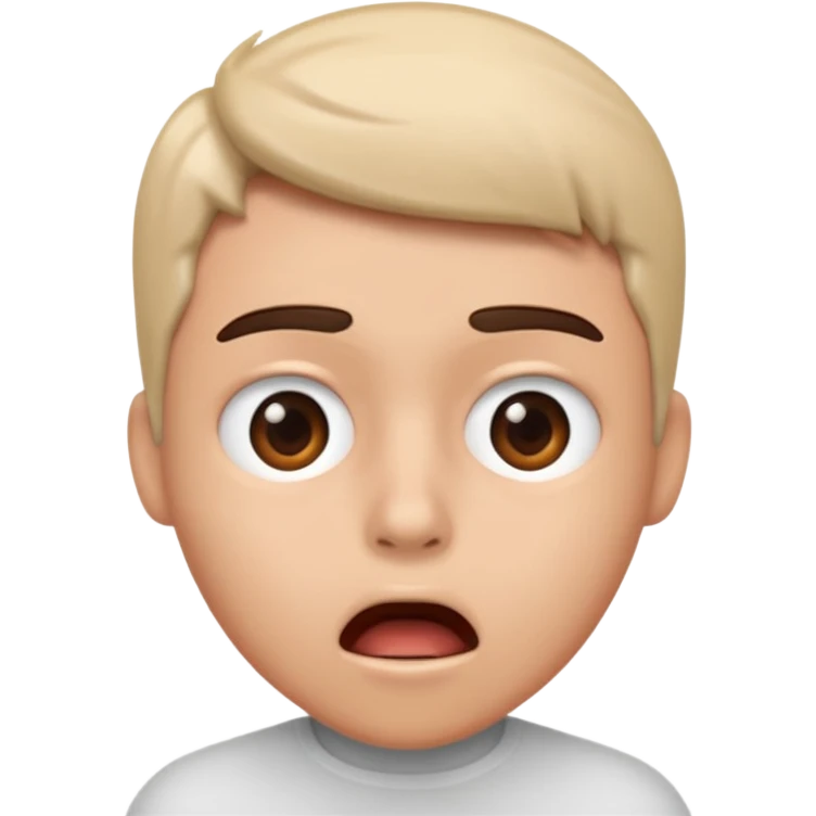 Speed shocked emoji