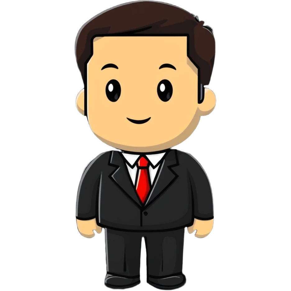 Professional diplomat in formal attire at international meeting emoji