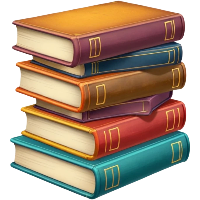 Stack of Books
 emoji