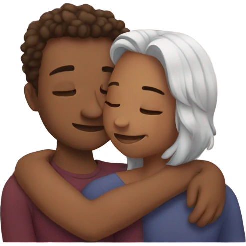 cuddling  emoji
