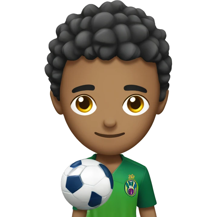 neymar jr with a ball emoji