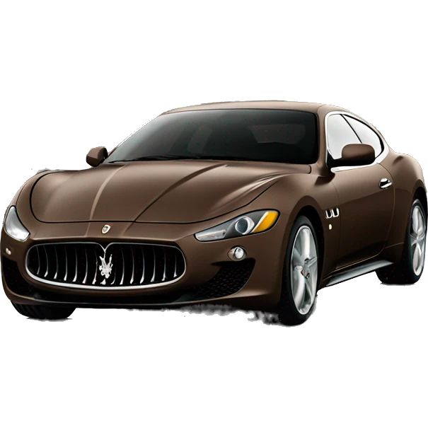 Maserati brown matte emoji