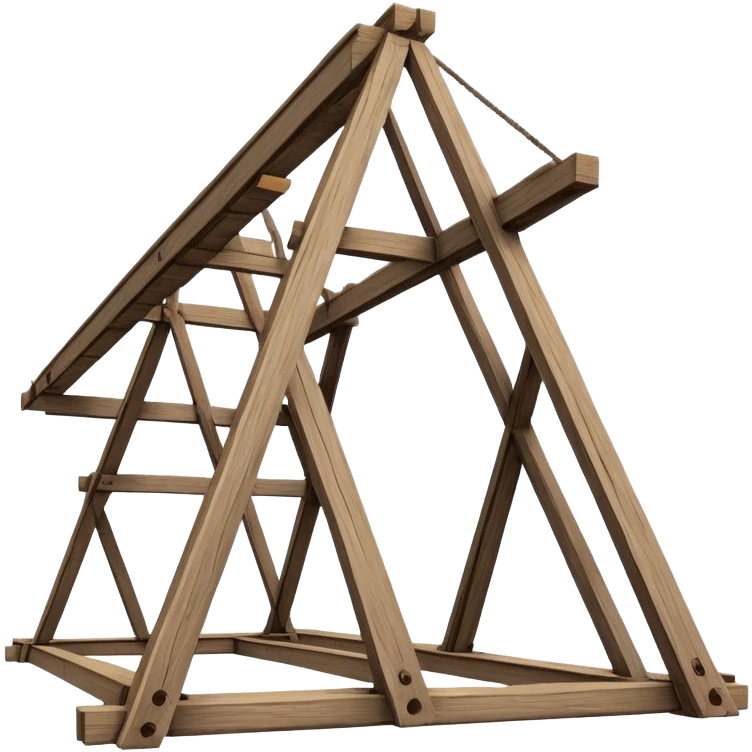 Roof truss emoji