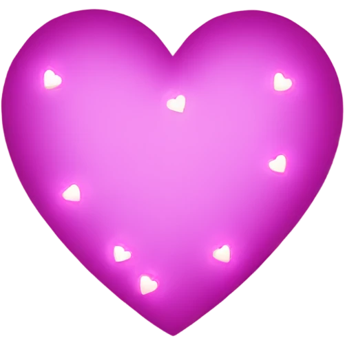 Heart with lights emoji