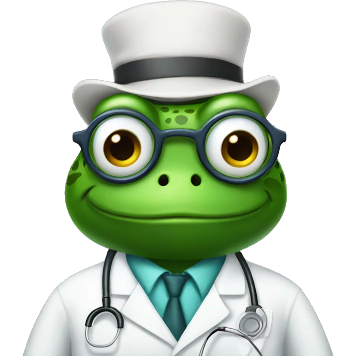 mr frog doctor emoji