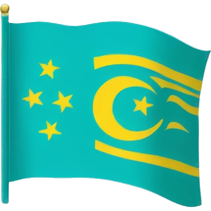 The flag of the Tatars emoji