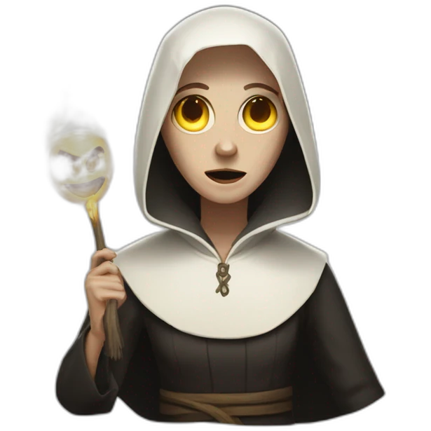 Conjuring nonne emoji