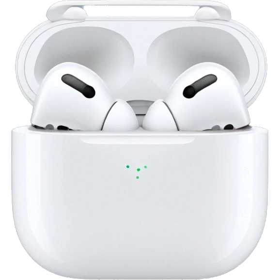 Apple airpods max black emoji