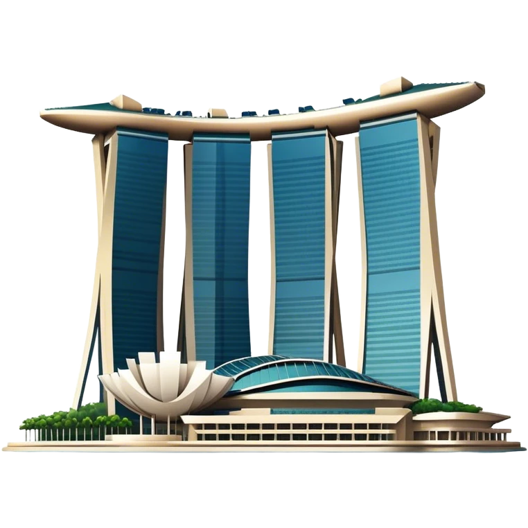 Marina Bay Sands building emoji