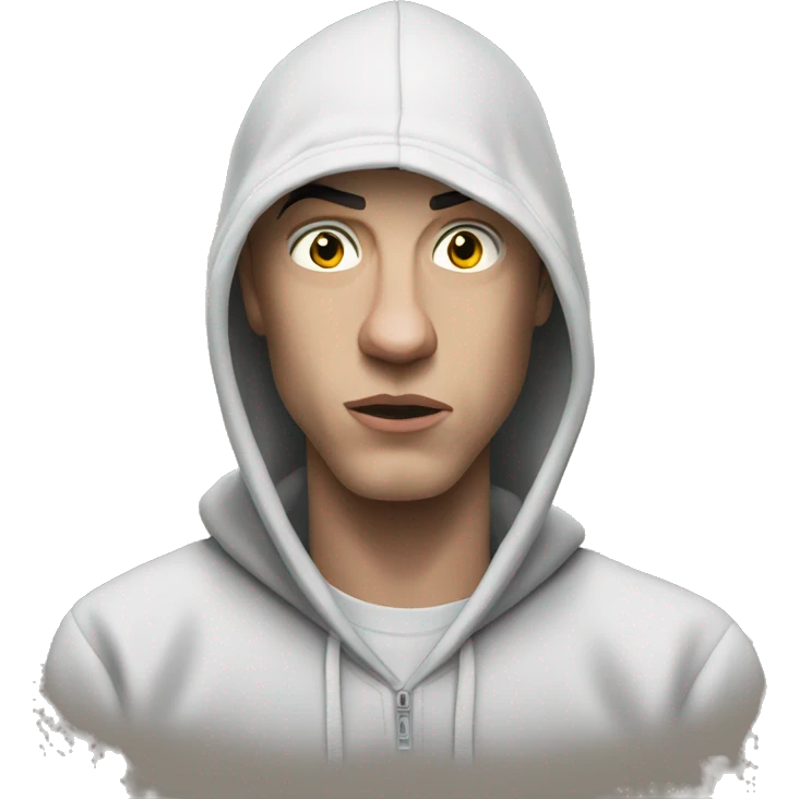 eminem with hood emoji