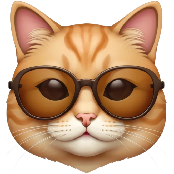 cat wearing sunglasses emoji
