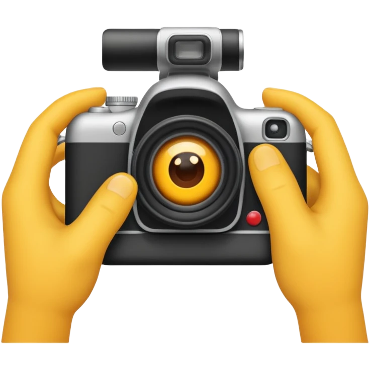 taking a photograph emoji