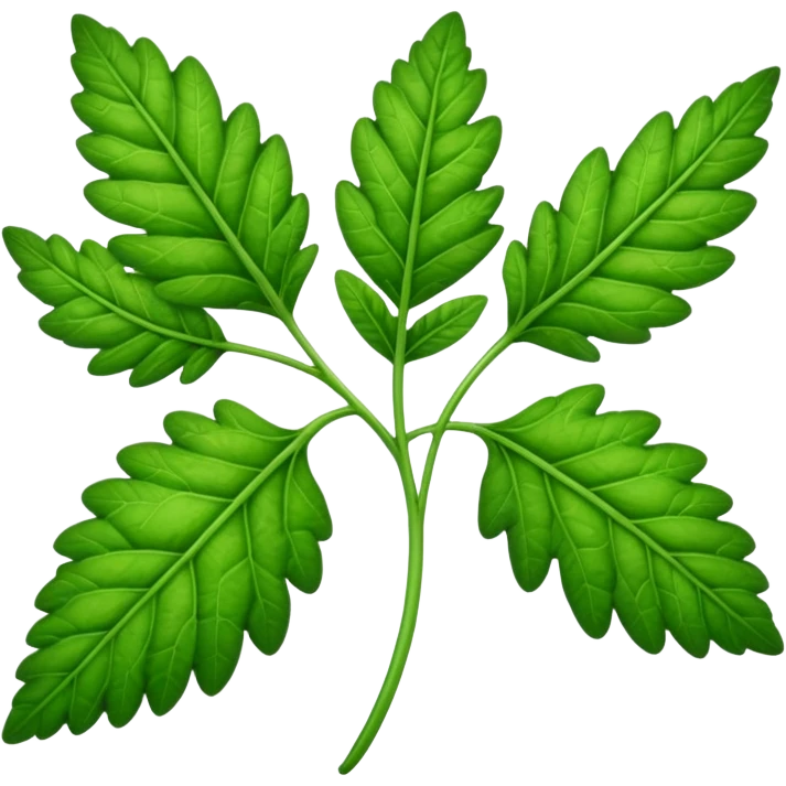 verbena leaf emoji