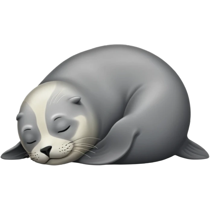 Seal sleep emoji