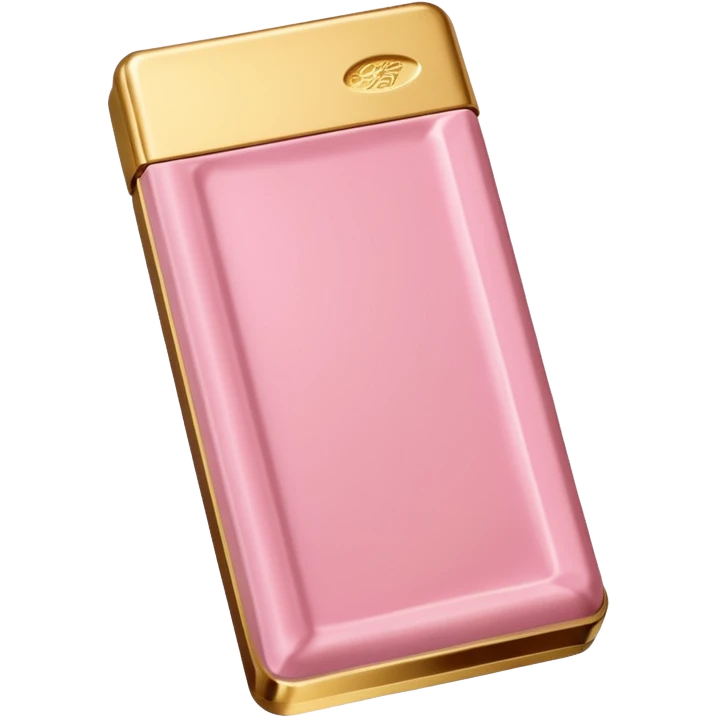 Sabrina carpenter sweet tooth perfume (shaped liked a light pink chocolate bar)  emoji