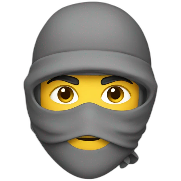 grey ninja emoji