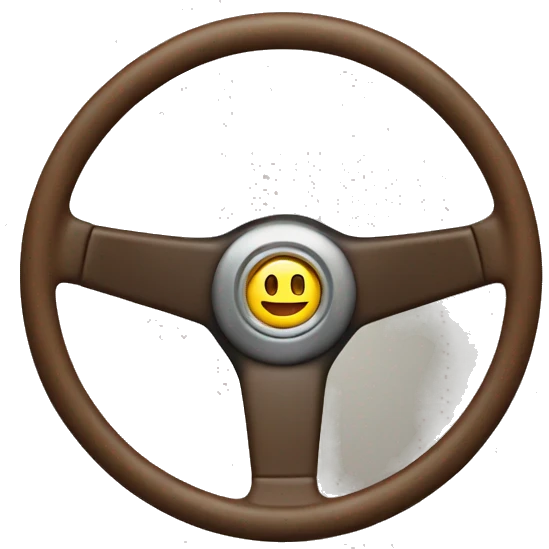 steering wheel emoji