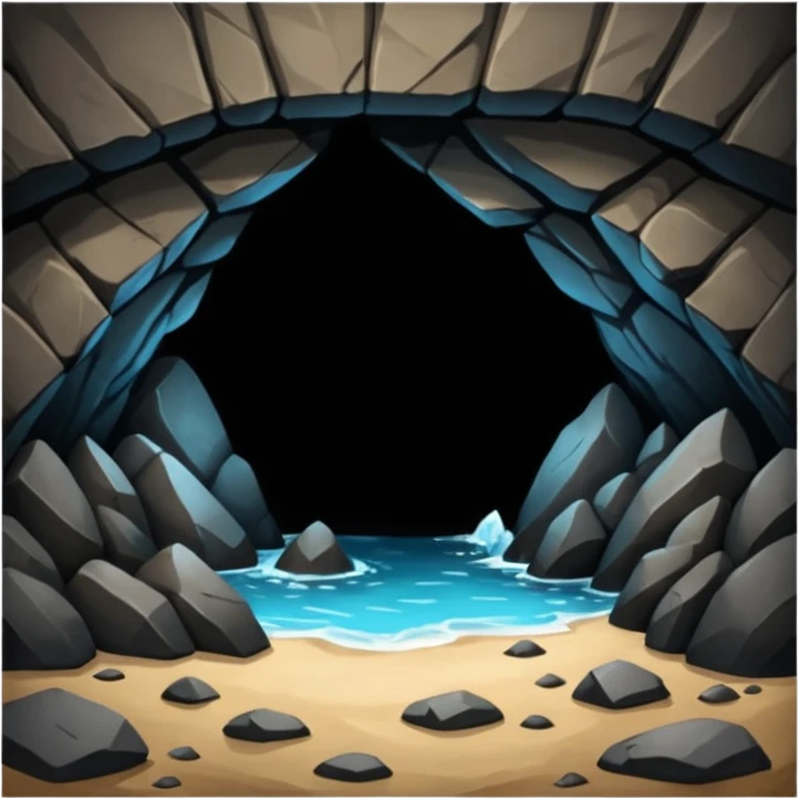 bottom of a cave emoji