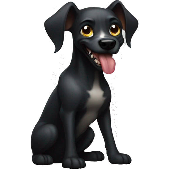 Venom dog emoji