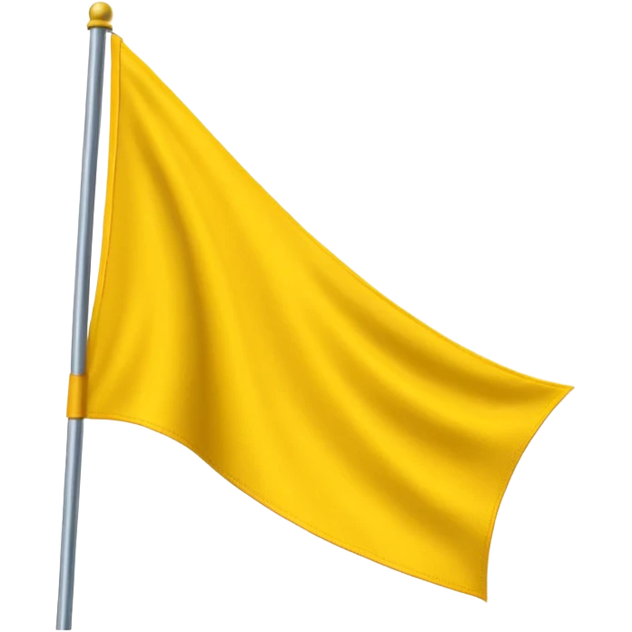 Make a yellow colour triangular flag emoji emoji