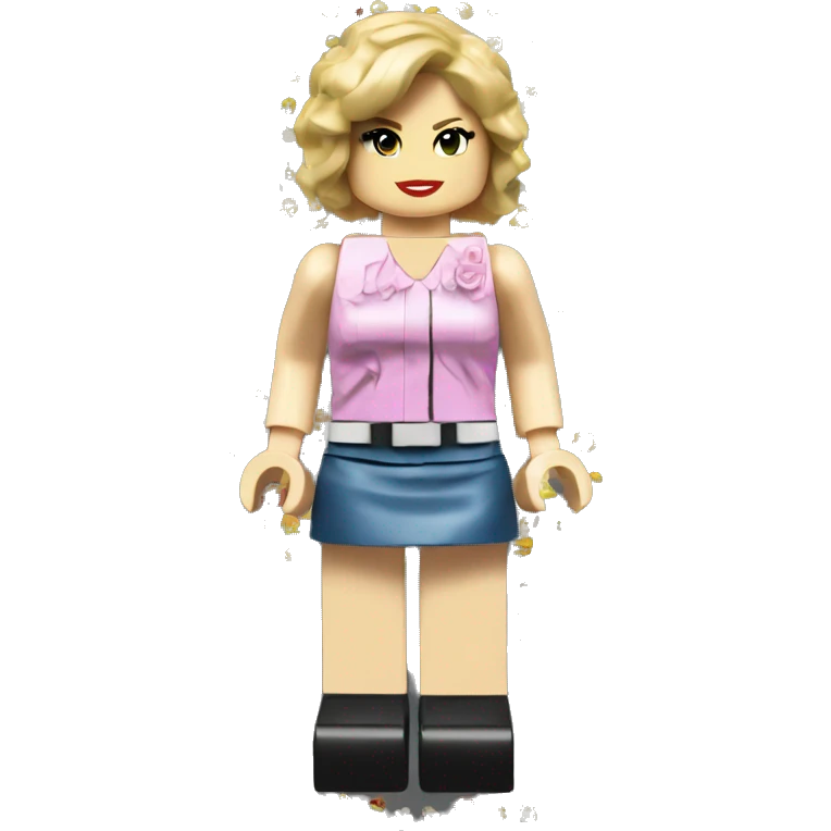 TAYLOR SWIFT lego full body emoji