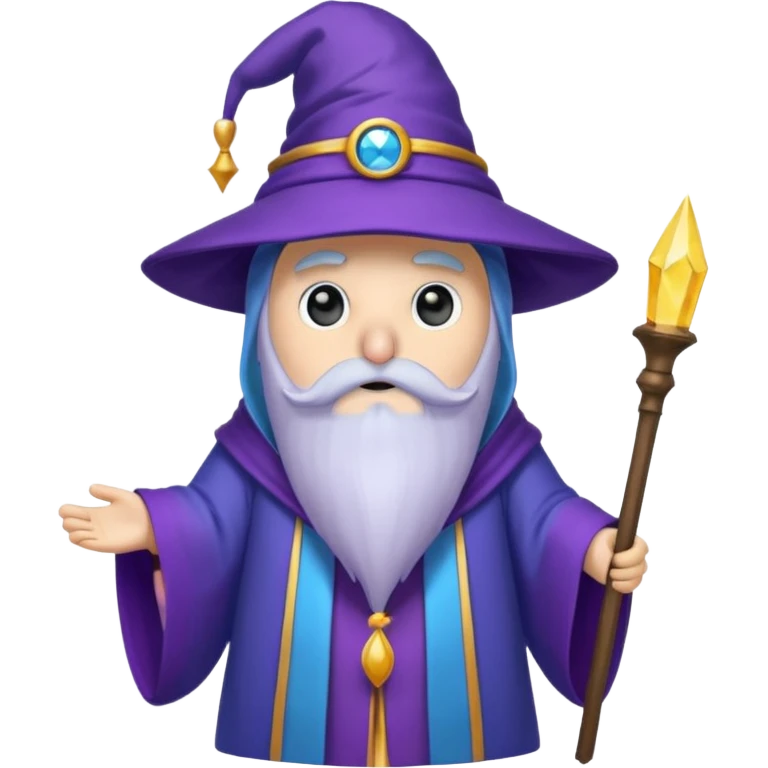 Penguin Wizard emoji