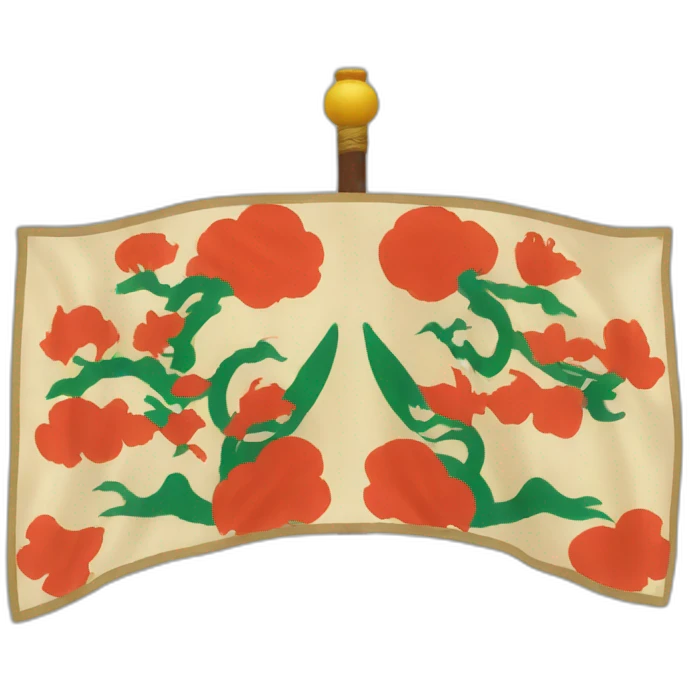 qing dynasty flag emoji