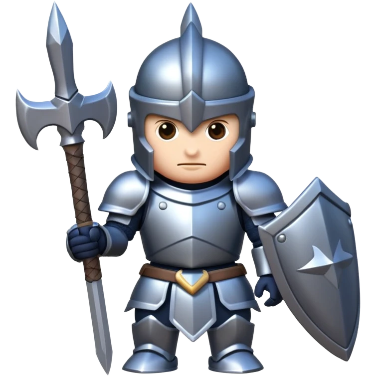 Make mini pekka from the game clash royale emoji