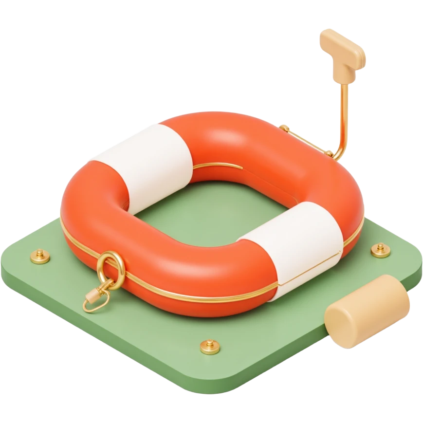 2d flat lifebuoy emoji