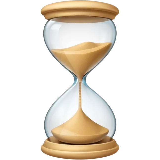sand watch emoji