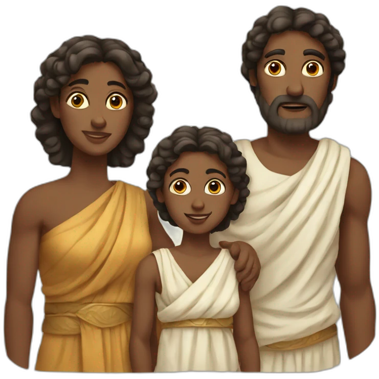 ancient greek family emoji