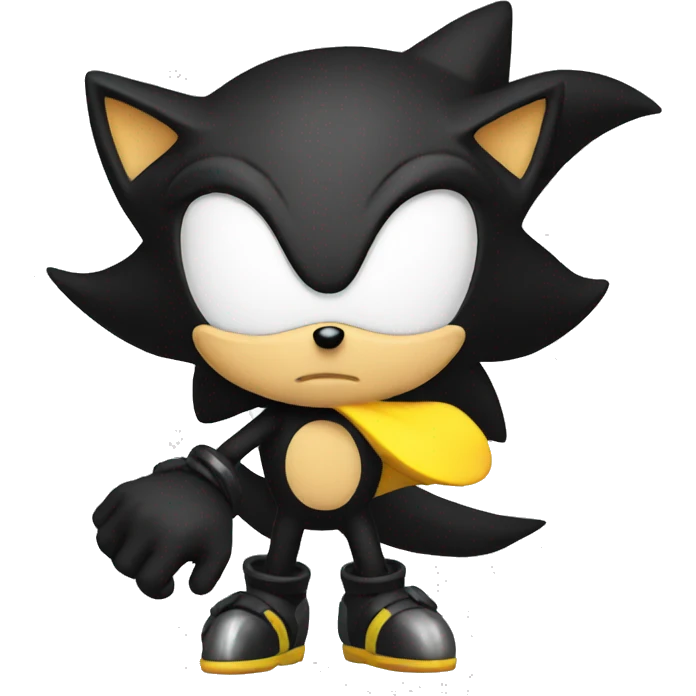 Shadow sonic emoji