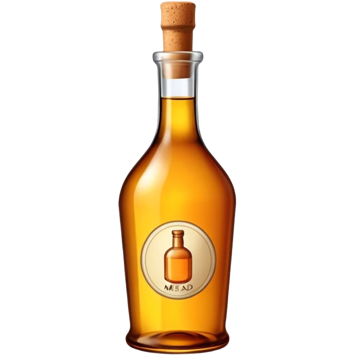 bottle of mead emoji