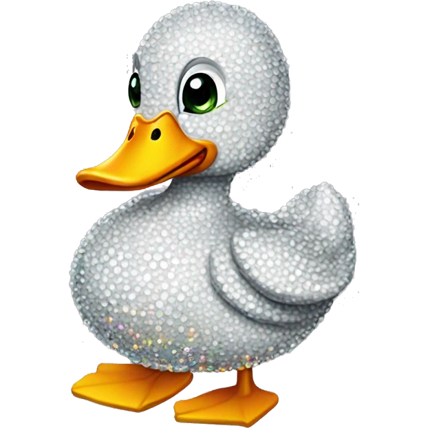 Bedazzled duck  emoji