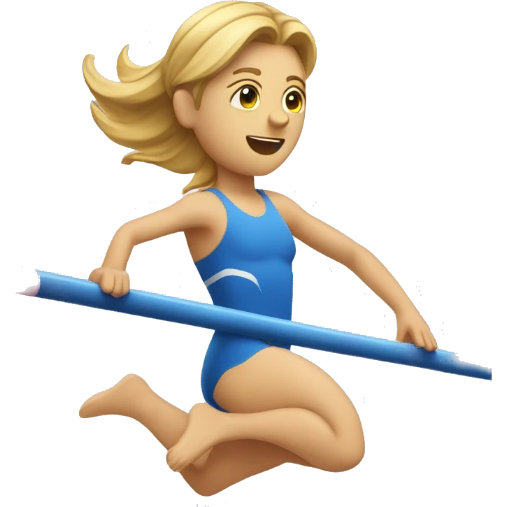 pole vaulting person emoji