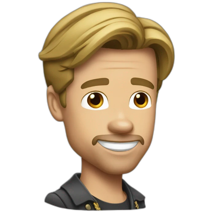 brad pitt Mickey O'Neil emoji