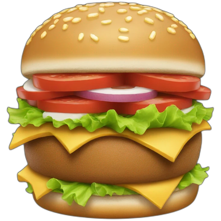 Big mac emoji
