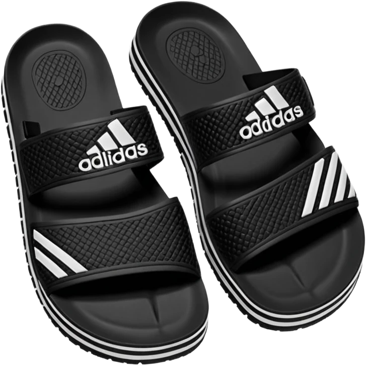 Ojotas adidas emoji