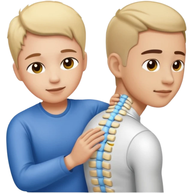 Fisioterapia coluna emoji