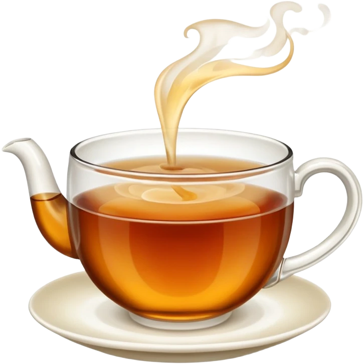 hot tea in a cup  emoji