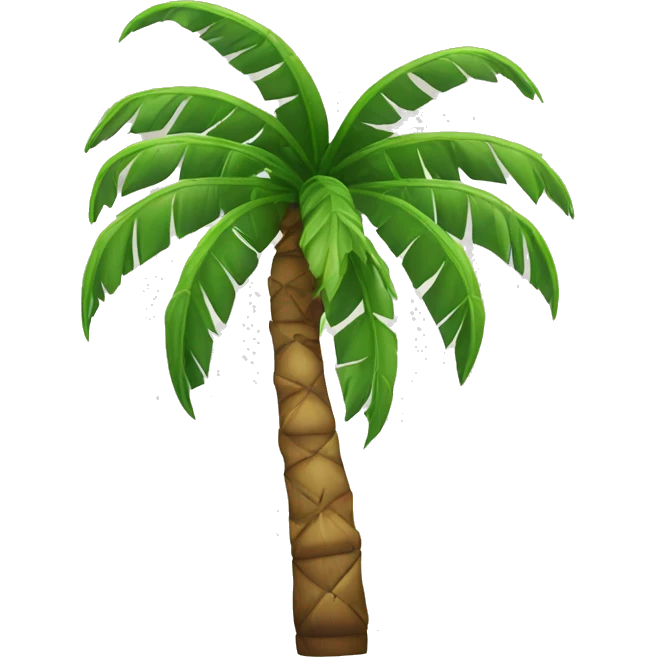 Palm tree with eyes emoji